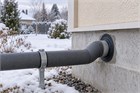 Как защитить ввод водопровода в дом от замерзания