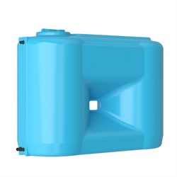 Бак для воды Акватек COMBI  W-1100 BW (сине-белый) с поплавком - фото 14745