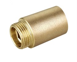 Удлинитель латунный ДУ15 х 20 мм ВР-НР 14042 - фото 19004