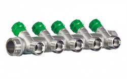 Коллектор регулирующий TIM 3/4х1/2 - 5 выходов MR135N-3/4-5