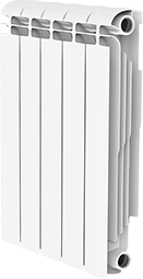 Алюминиевый радиатор ТЕПЛОПРИБОР АР1-350, 3 секции - фото 36611