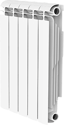 Алюминиевый радиатор ТЕПЛОПРИБОР АР1-350, 7 секций - фото 36615
