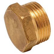 Заглушка латунная ДУ40 НР TIM DT006 261156