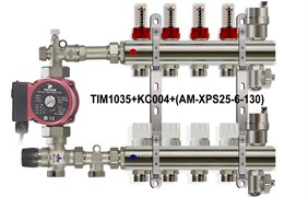 Узел смесительный для теплого пола tim jh 1035