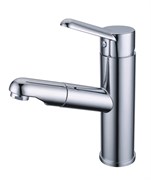 Смеситель для умывальника ZOLLEN ASSEN (AS53814632) вытяжной излив