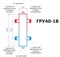 Гидравлический разделитель (гидрострелка) RISPA ГРУ 40-1В 212120 - фото 30764