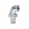 Сгон оцинкованный угловой ДУ40 ВР-НР GEBO PLATINUM 98-8V - фото 37296
